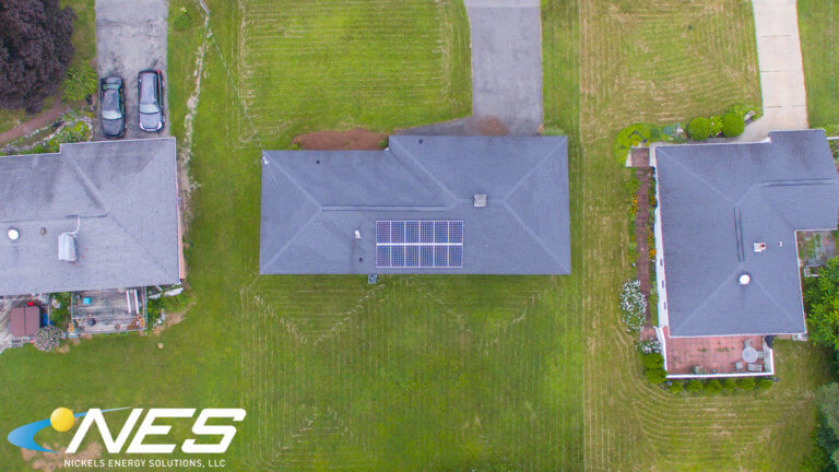 Solar panel project in Dewitt