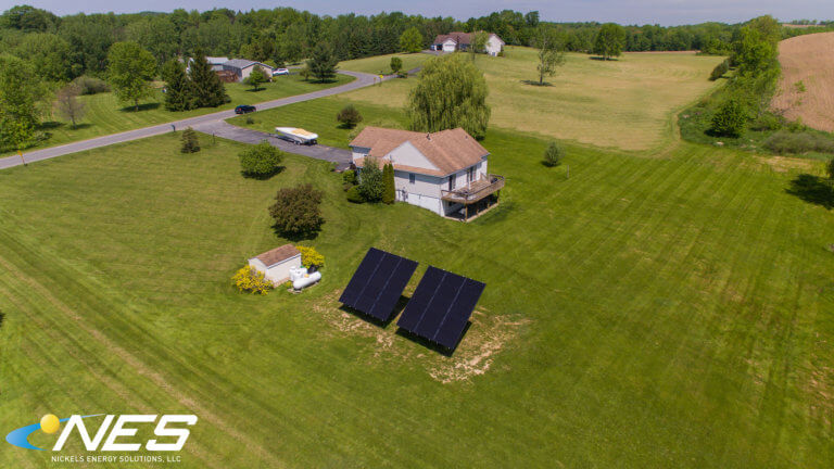 Solar panel project in Cato