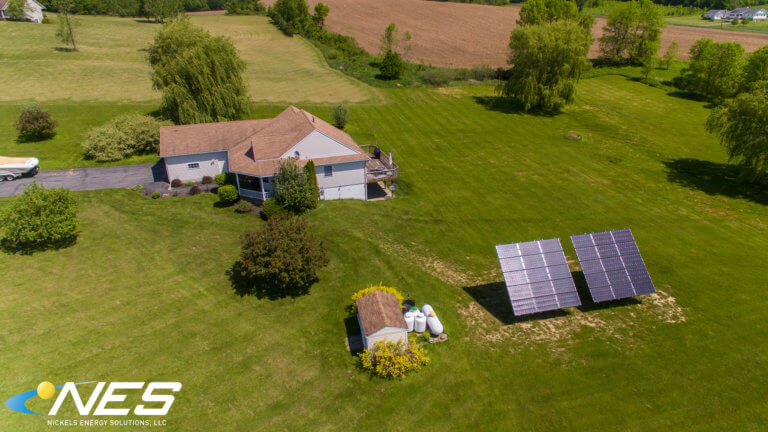 Solar panel project in Cato