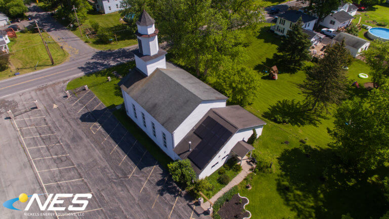Solar panel project in Elbridge