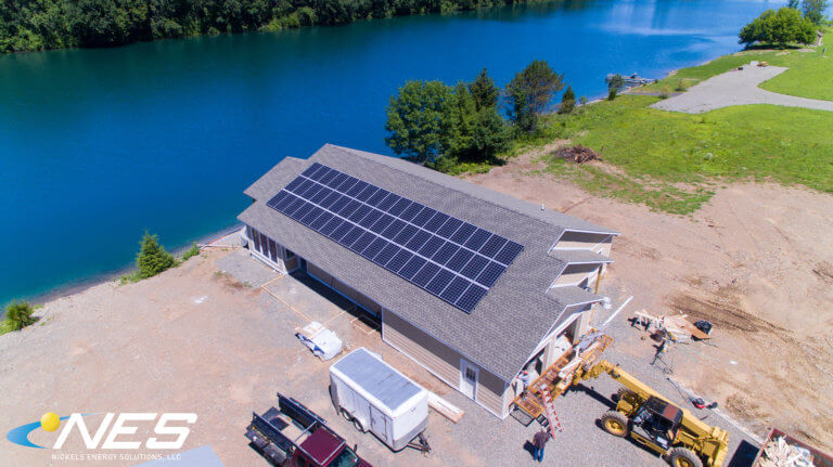 Solar panel project in Tully