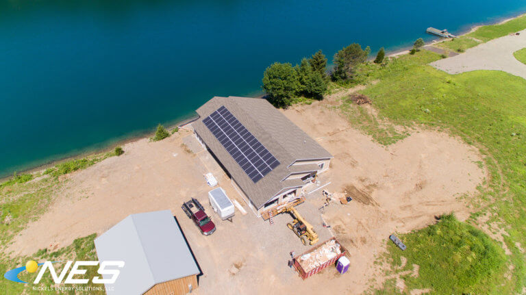 Solar panel project in Tully