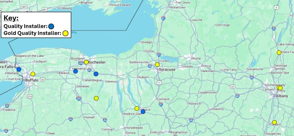 2026 NYSERDA Quality Solar Installer - Gold Status - Nickels Energy Solutions - Syracuse, New York